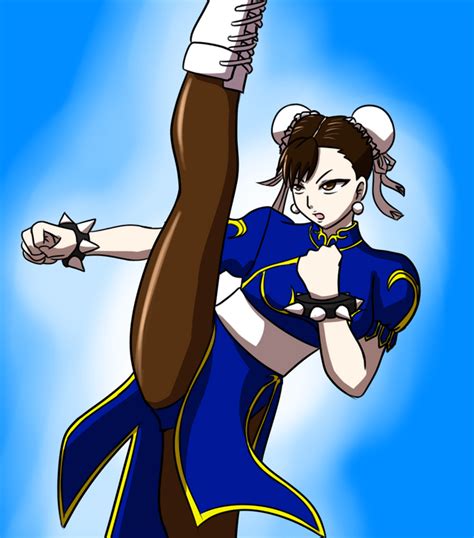 You guys seemed to like my last pic; here is a pic of my Chun Li。